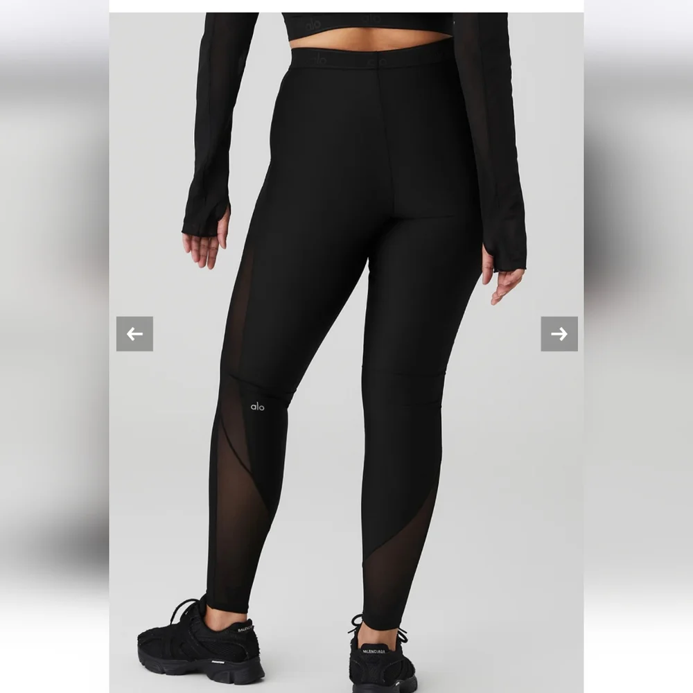 ALO Airlift High-Waist Ballet Dream Legging Size L NWT - Picture 4 of 10